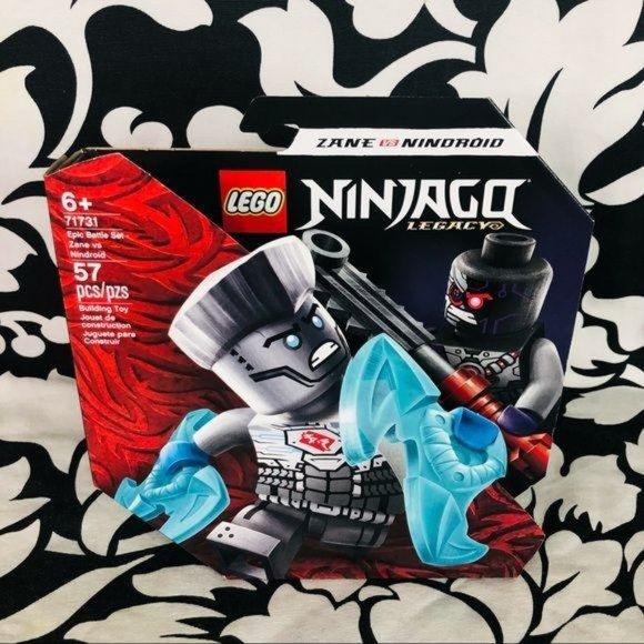 LEGO NINJAGO Epic Battle Set – Zane vs. Nindroid 71731 Building Kit (56 Pieces) - Picture 1 of 3